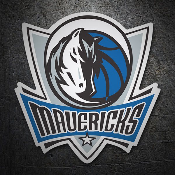 Pegatinas: NBA - Dallas Mavericks escudo 1