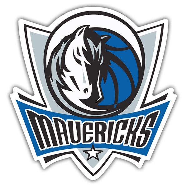 Pegatinas: NBA - Dallas Mavericks escudo