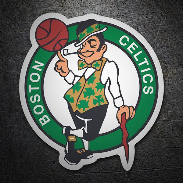 Pegatinas: NBA - Boston Celtics escudo 1