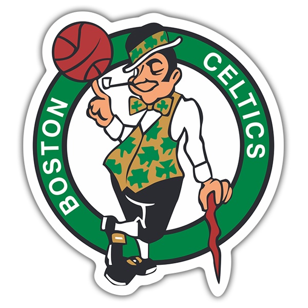 Pegatinas: NBA - Boston Celtics escudo