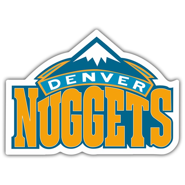 Pegatinas: NBA - Denver Nuggets escudo