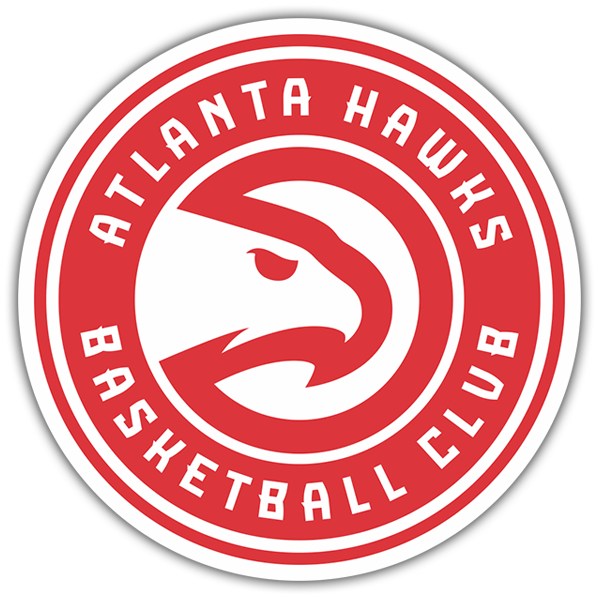 Pegatinas: NBA - Atlanta Hawks escudo 0