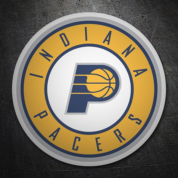 Pegatinas: NBA - Indiana Pacers escudo 1