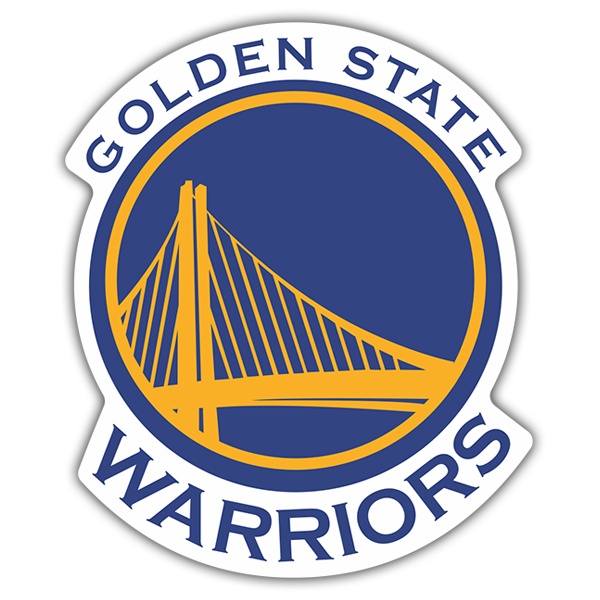 Pegatinas: NBA - Golden State Warriors escudo