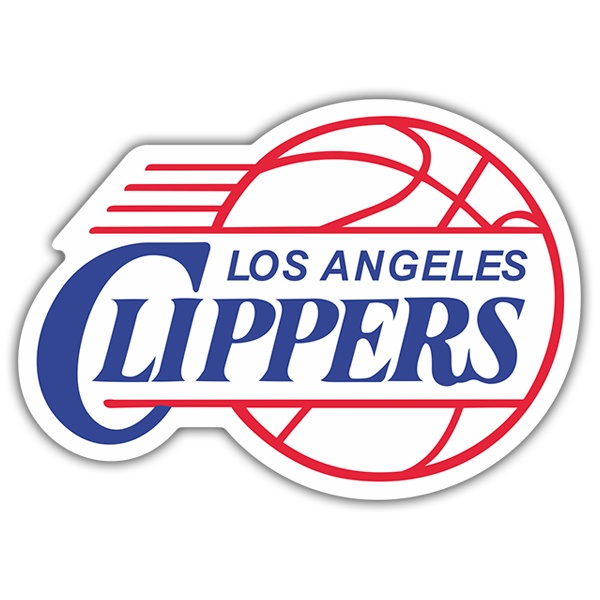 Pegatinas: NBA - Los Angeles Clippers escudo antiguo