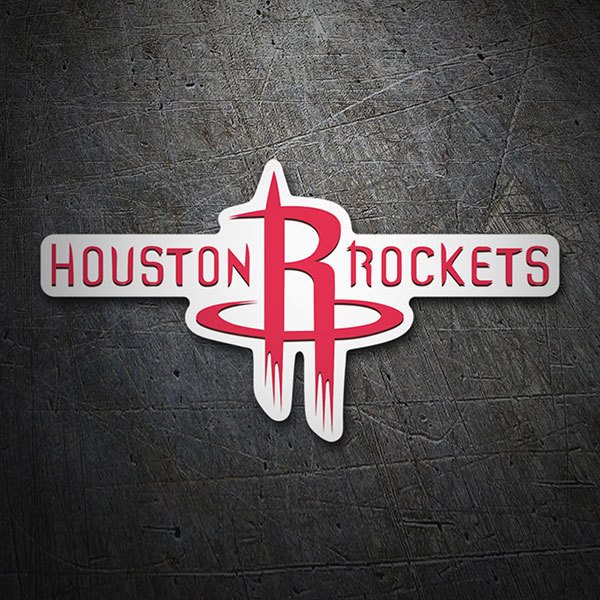 Pegatinas: NBA - Houston Rockets escudo