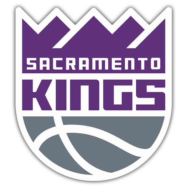 Pegatinas: NBA - Sacramento Kings escudo