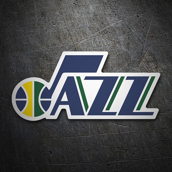 Pegatinas: NBA - Utah Jazz escudo