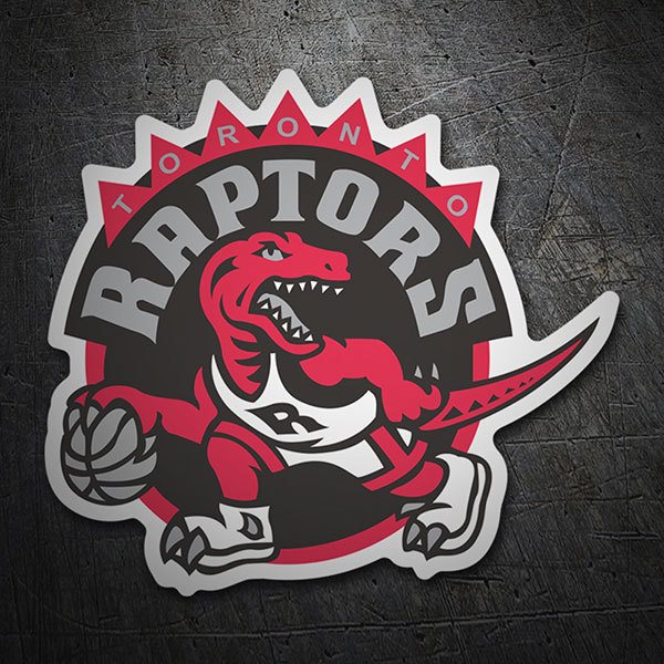 Pegatinas: NBA - Toronto Raptors escudo antiguo 1