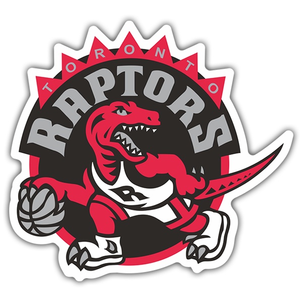 Pegatinas: NBA - Toronto Raptors escudo antiguo
