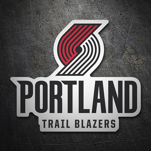 Pegatinas: NBA - Portland Trail Blazers escudo