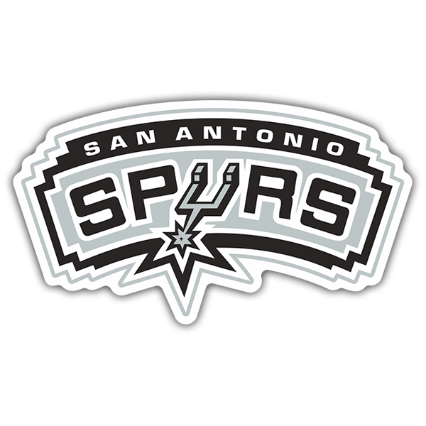 Pegatinas: NBA - San Antonio Spurs escudo antiguo