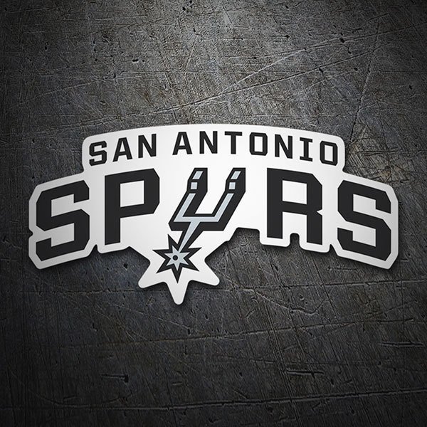 Pegatinas: NBA - San Antonio Spurs escudo 1
