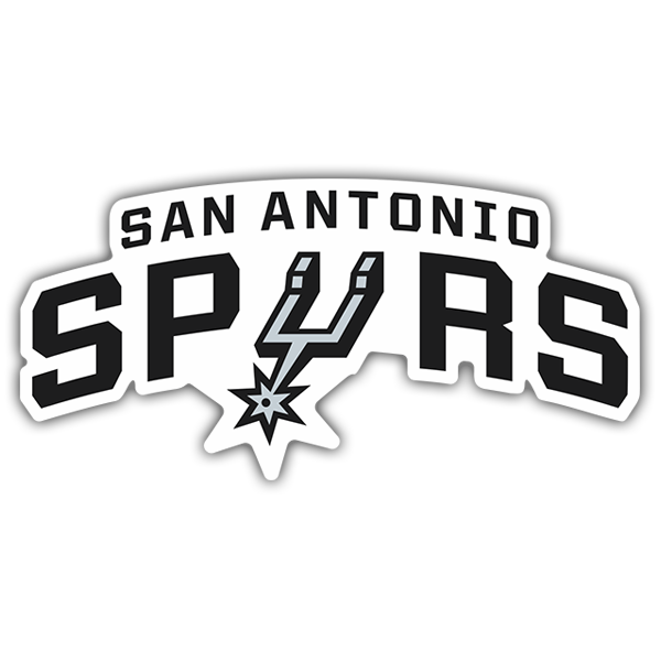 Pegatinas: NBA - San Antonio Spurs escudo 0