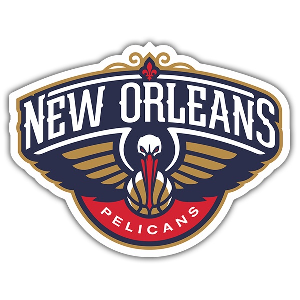 Pegatinas: NBA - New Orleans Pelicans escudo