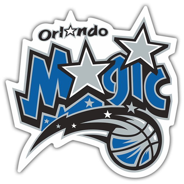 Pegatinas: NBA - Orlando Magic escudo antiguo