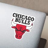 Pegatinas: NBA - Chicago Bulls escudo 3