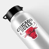 Pegatinas: NBA - Chicago Bulls escudo 4