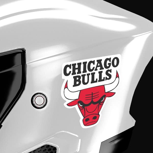 Pegatinas: NBA - Chicago Bulls escudo