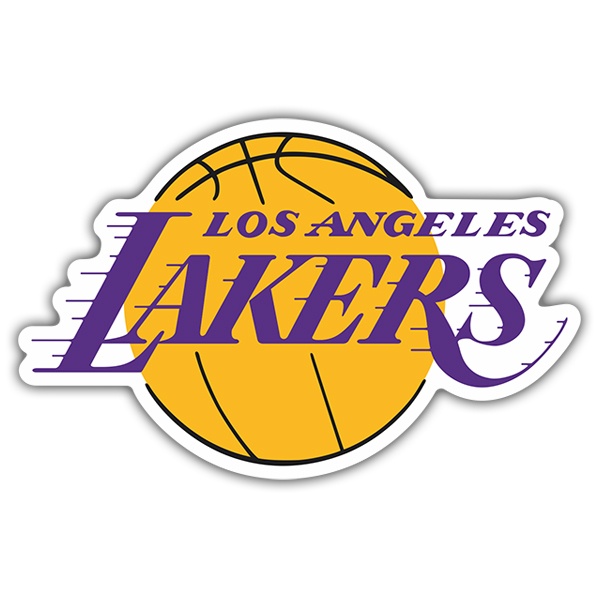 Pegatinas: NBA - Los Angeles Lakers escudo