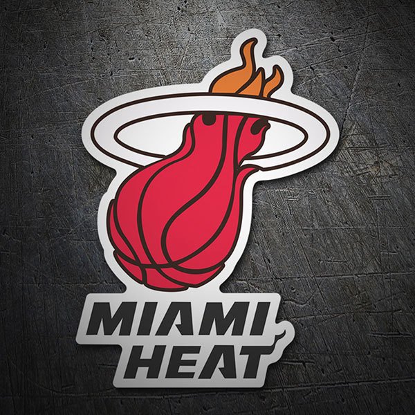Pegatinas: NBA - Miami Heat escudo