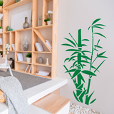 Vinilos Decorativos: Floral Cañas de bambú 3