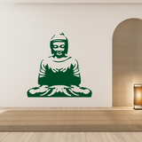 Vinilos Decorativos: Buda meditando 2
