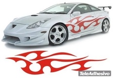 Pegatinas: New Flaming 1 2