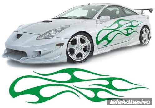 Pegatinas: New Flaming 3