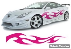 Pegatinas: New Flaming 4 2