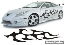 Pegatinas: New Flaming 5 2