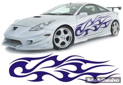 Pegatinas: New Flaming 6