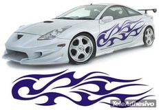 Pegatinas: New Flaming 6 2