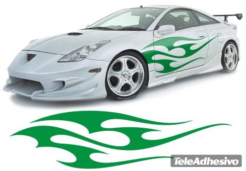 Pegatinas: New Flaming 7