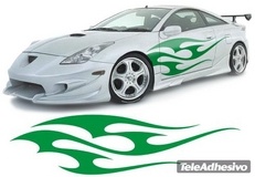 Pegatinas: New Flaming 7 2