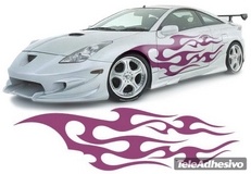 Pegatinas: New Flaming 11 2