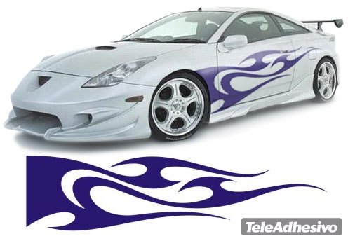 Pegatinas: New Flaming 12