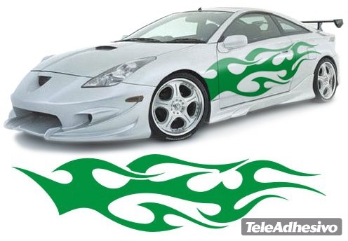 Pegatinas: New Flaming 13