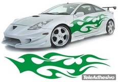 Pegatinas: New Flaming 13 2