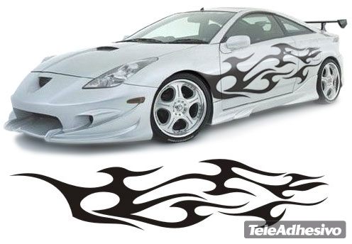 Pegatinas: New Flaming 14