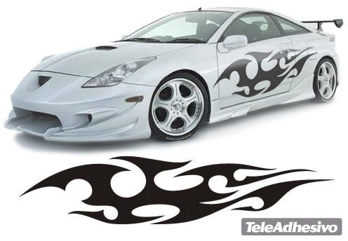 Pegatinas: New Flaming 15