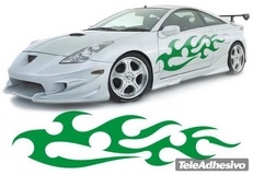 Pegatinas: New Flaming 16 2