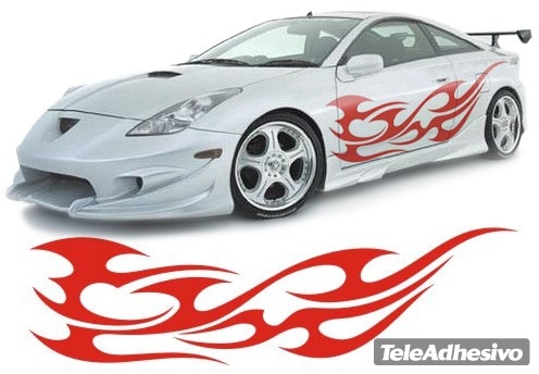 Pegatinas: New Flaming 17