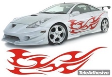 Pegatinas: New Flaming 17 2