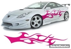 Pegatinas: New Flaming 18 2