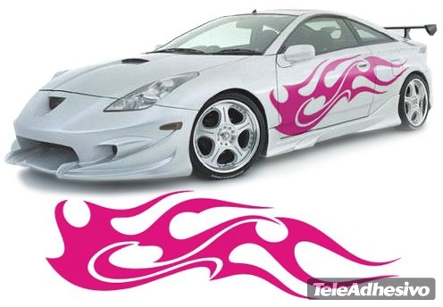 Pegatinas: New Flaming 19