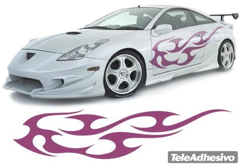 Pegatinas: New Flaming 21