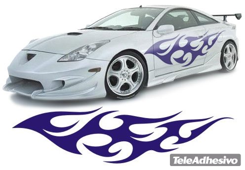 Pegatinas: New Flaming 22