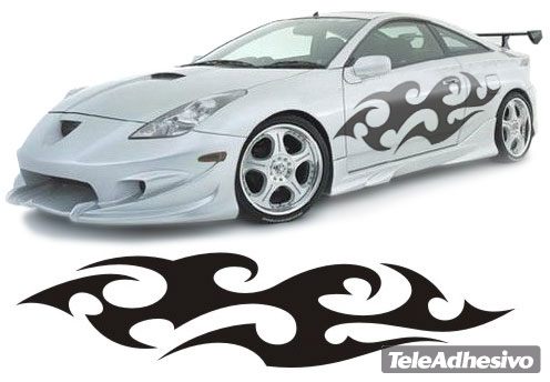 Pegatinas: New Flaming 23