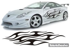 Pegatinas: New Flaming 25 2